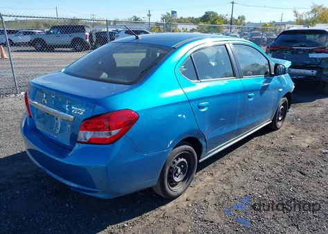 2019 Mitsubishi Mirage G4 Es из США, поврежденный, VIN ML32F3FJ1KHF15558